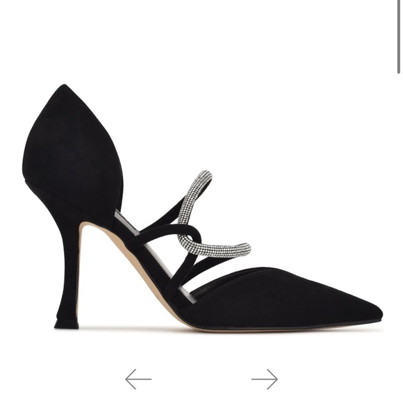 NINE WEST SPARKLY HEELS - Picture 3 of 3